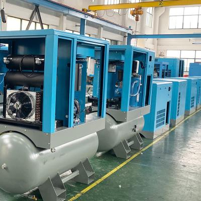 China Compressor de ar 16 bar 20hp Compressor de ar de corte a laser de fibra com secador de ar à venda