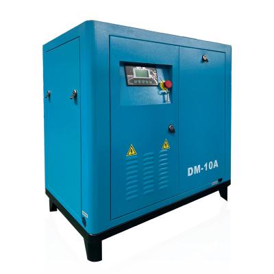 China 10hp 7.5kw Variable Speed Screw Compressor 8bar Industrial Air Compressors for sale