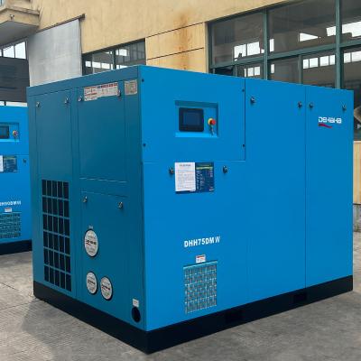 China 13 Bar Two Stage Screw Air Compressor 55kw Electric Rotary Screw Air Compressor for sale