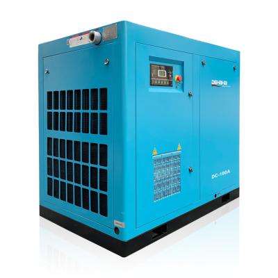 China Direct Driven 75kW 100hp Air Compressor IP54 Ac Screw Compressor Fixed Speed for sale