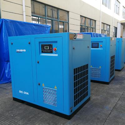 China 20hp Screw Rotary Compressor With Dryer And Tank en venta