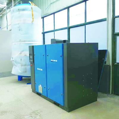 China 55kW 75HP Oilless Screw Compressor Medical Silent Air Blower for sale