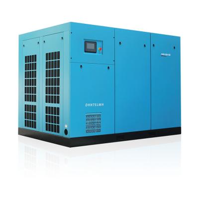 China Stationary Low Pressure Screw Air Compressor 75KW Textile Industrial Screw Compressor for sale