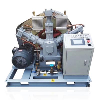 China Oil Free High Pressure Oxygen Compressor Medical Oilless Booster Compressor For Oxygen for sale