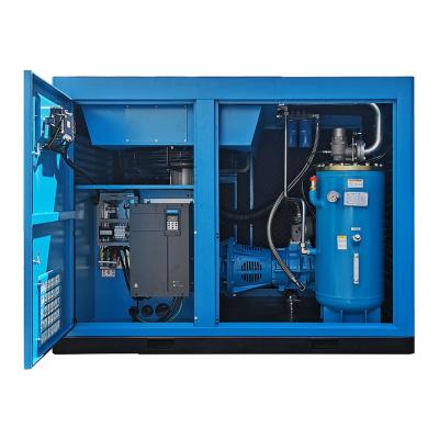 China General Industrial Electric Variable Speed Screw Air Compressor 100hp 75kW for sale