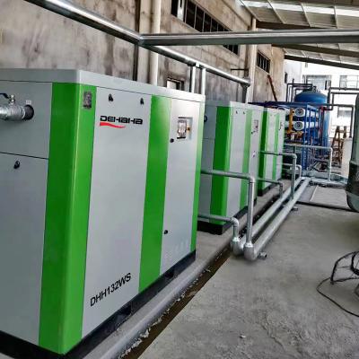 China 150HP Silent Medical Screw Air Compressor Direct Driven Oil Free Air Compressor for sale