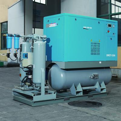 China Compressor de ar de parafuso de alta pressão 22kw 30hp Compressor de parafuso para máquina de corte a laser à venda