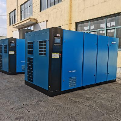 China High Volume Low Pressure Two Stage Screw Air Compressor Heavy Duty for sale
