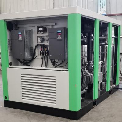 China 110KW Water Lubricated Quiet Oil Free Screw Compressor For Medical Use for sale