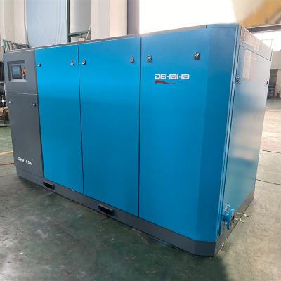 China Direct-Drive Electric Rotating Two-stage Variable Frequency Screw Air Compressor 55kW for sale