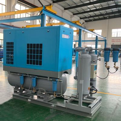China 16 Bar 30hp Combined Screw Air Compressor Laser Cutter High Pressure for sale