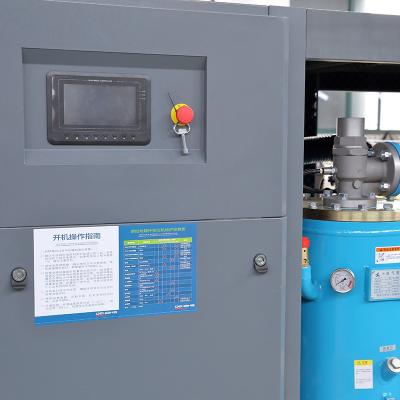 China Water Cooled Double Stage Screw Compressor With Electric Energy Saving Technology for sale