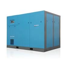 China Permanent Magnet Double Stage Screw Type Air Compressor For Industrial Applications for sale
