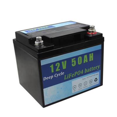 China OEM Long Life Lithium Phosphate Battery 12V 50AH Rechargeable Lightweight for sale
