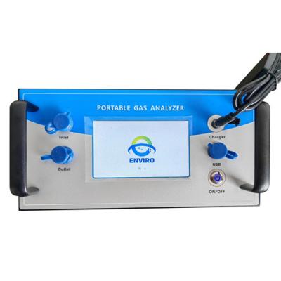 China Sistema de análisis de gas portátil con analizador de gas múltiple incorporado en venta