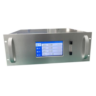 China Analisador de gases de combustão compacto Instrumento de monitorização das emissões Medida 5 Gases Tecnologia NDIR UV à venda