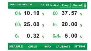 China O2 CH4 CO CO2 NDIR Gas Analysis , Multi Component Gas Analyzer Machine for sale
