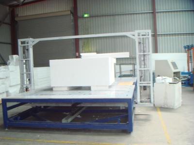 China Máquina de corte de aço da folha do EPS do perfil do quadrado de D&T ajustável para o bloco da construção na venda à venda