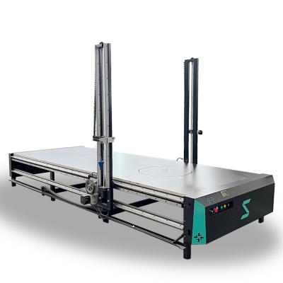 China máquina caliente del corte por bloques de la espuma del CNC del alambre 3D para la producción de la fuente del bloque de espuma en venta