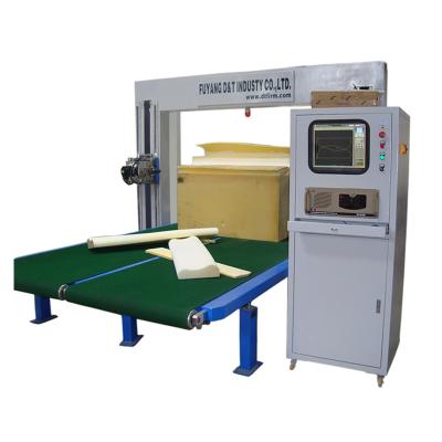China 4 Kw Power Mattress Cnc Foam Cutting Machine / Cutting Sponge Machine for sale