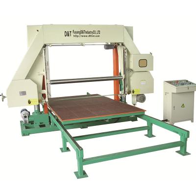 China Horizontal Foam Cutting Machine For Polyurethane Sponge Sheet Cutter Machinery for sale