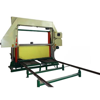 China D&T Automatic Slicing Machine For Eva Horizontal Foam Cutting Machine for sale