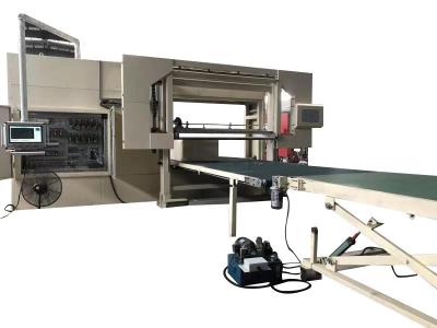 China CER-formen Standard- PU-Schaum-Konturn-Schneidemaschine für Complexible 3D mit Hochgeschwindigkeits-60m/min zu verkaufen