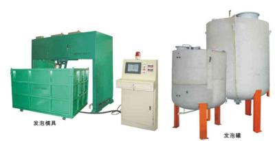 China Cadena de producción automática de la fabricación de cajas de la espuma para el colchón, ³ de 7.5kw 60Kg/de m en venta