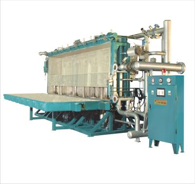 China Fast Automatic Adjustable EPS Block Moulding With Vacuum - Assisted Feeding for sale