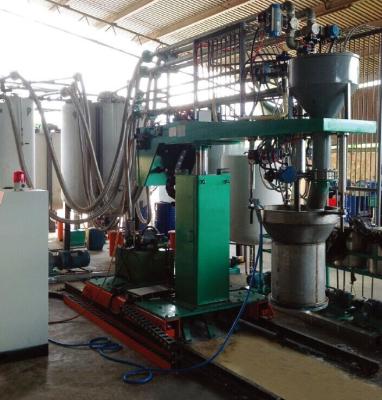 Κίνα 35KW υψηλή ταχύτητα γραμμών παραγωγής αφρού στρωμάτων σφουγγαριών 220L/φόρμα προς πώληση