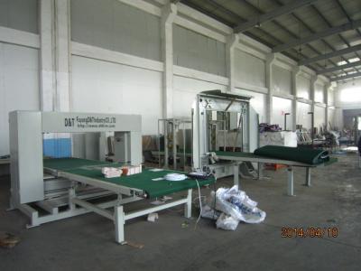 China 10kw 2D Shapes  Horizontal CNC Contour Cutting Machine for Polyurethane for sale