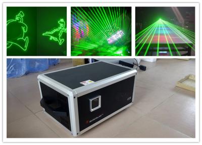 中国 ランド マーク 15W の緑のビーム オリンピック ILDA レーザー プロジェクター ショー コンサート ライト 販売のため