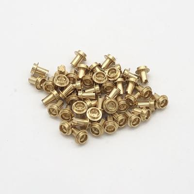 China Tuning Electrical Brass Small CNC Electronic Parts 0.01 ~ 0.2m Tolerance for sale