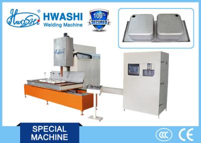 China Máquina de solda automática da banca da cozinha de Inox, máquina de soldadura da emenda do dissipador do CNC à venda