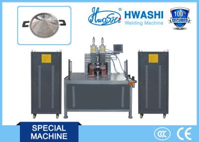 China Hwashi CCC/ CE Qualified Horizontal Type Stainless Steel Pot Ear Welding Machine with one year warranty for sale
