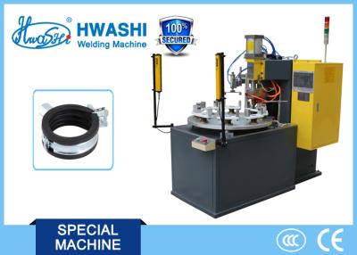 China Galvanized Steel Pipe Clamp Automatic Welding Machine with Rotary Table for sale