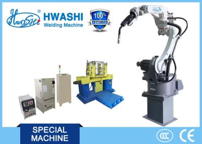 China CNC Robotic Arm Industrial Welding Machine with Position Fixture for sale