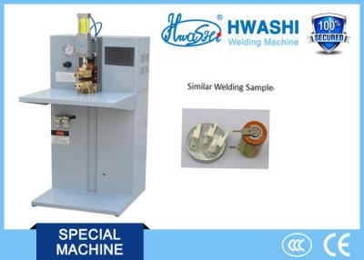 China HWASHI Capacitor Discharge Lithium Battery Double Table Pulse  Spot Welding Machine for sale