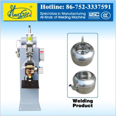 China Automatic 5KVA Teapot Sieve stainless steel spot welding Machine Precise mould designed for sale