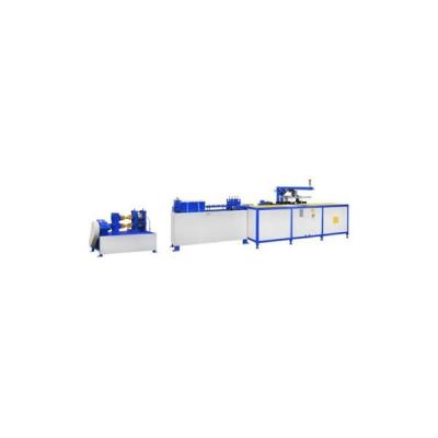 China Mild Steel Wire Flattening And Cutting Machine For Flat Wire Frame for sale