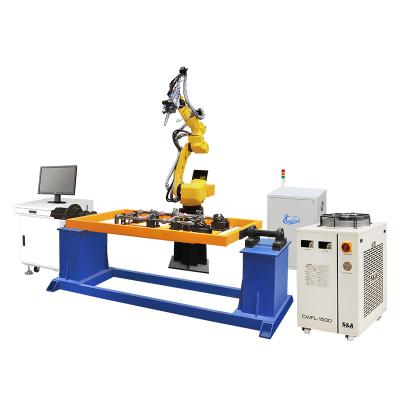 China HWASHI High Precision Laser Welding Robot For Towel Radiators And Towel Rails for sale
