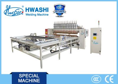 China Chinese Hwashi Best Price Welded Wire Mesh Machine , Multi-point Wire Rack / Wire Shelf Welding Machine for sale