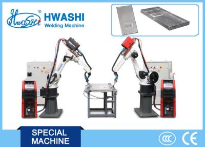 Chine Machine de soudure robotique industrielle en aluminium précise de MIG de machine de soudure d'axe du robot de soudure de chat de plat 6 à vendre