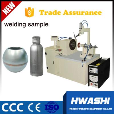 China Panasonic Automatic MIG welder , Steel Rould Pot Automatic Welding Machine for sale