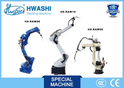 中国 HWASHI Robotic MIG Arc Welding 6 Axis Industrial tig Welding Robot 販売のため