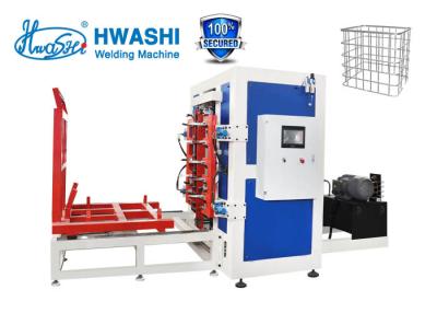 Chine Hwashi machine de serrage de tôle ibc machine à grille métallique commande PLC machine de soudage de réservoir ibc à vendre