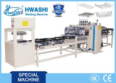 China Full Automatic Wire Dropping Hopper , Mesh Welding Machine for Kitchen Wire Basket for sale