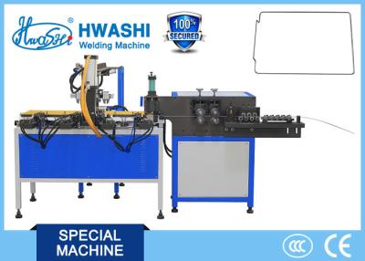 China Full Automatic Wire Bending and Butt Welding Machine , Steel Wire Bender for sale