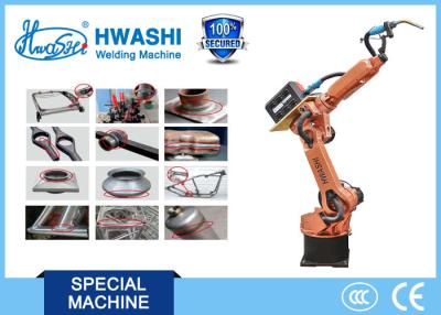 China CNC HwashiSix Axis Industrial Industrial Welding Robots Arm 1400mm Reaching Distance for sale