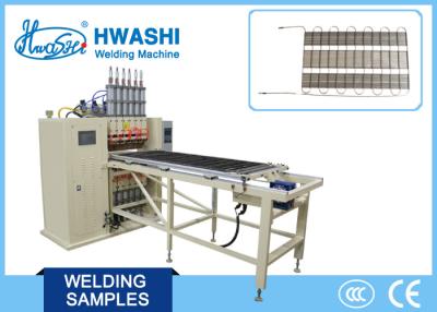 China Refrigerator Condenser Wire-on-tube Mesh Welding Machine , Automatic Steel Wire Welder for sale